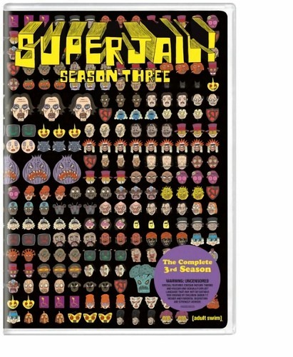 Superjail season three dvd - superjail!,